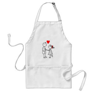 Delantal Love Couple Apron