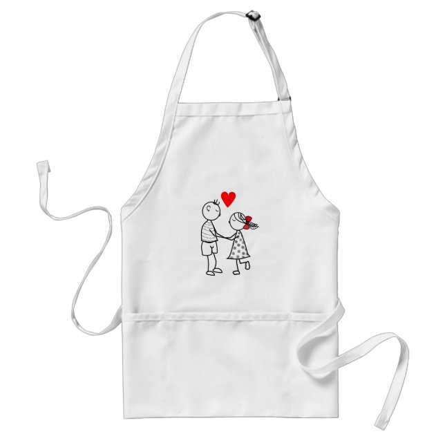 Delantal Love Couple Apron (Frente)