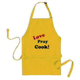 Delantal Love Pray Cook Personalizar it