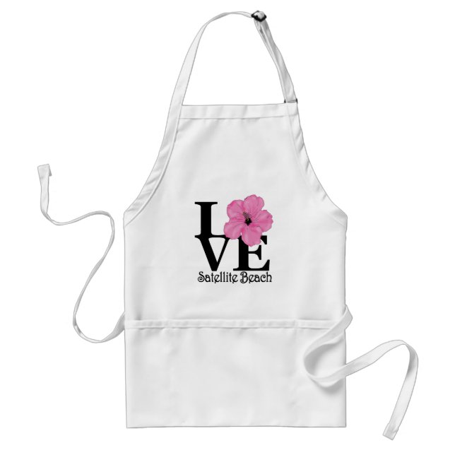Delantal LOVE Satellite Beach (Frente)