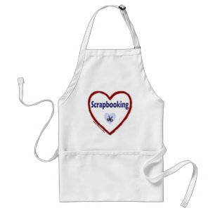 Delantal Love Scrapbooking