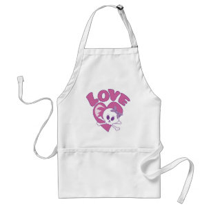 Delantal Love Skull