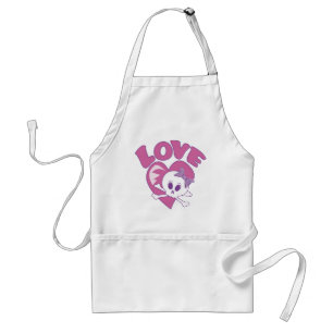 Delantal Love Skull