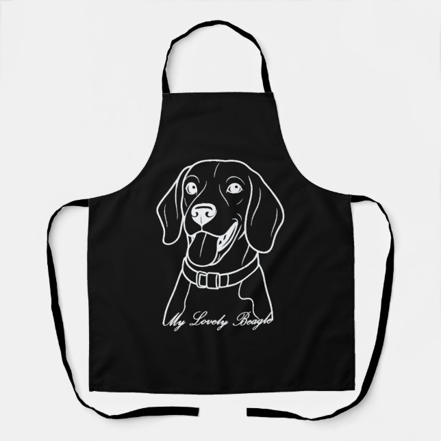 Delantal Lovely Beagle (Anverso)