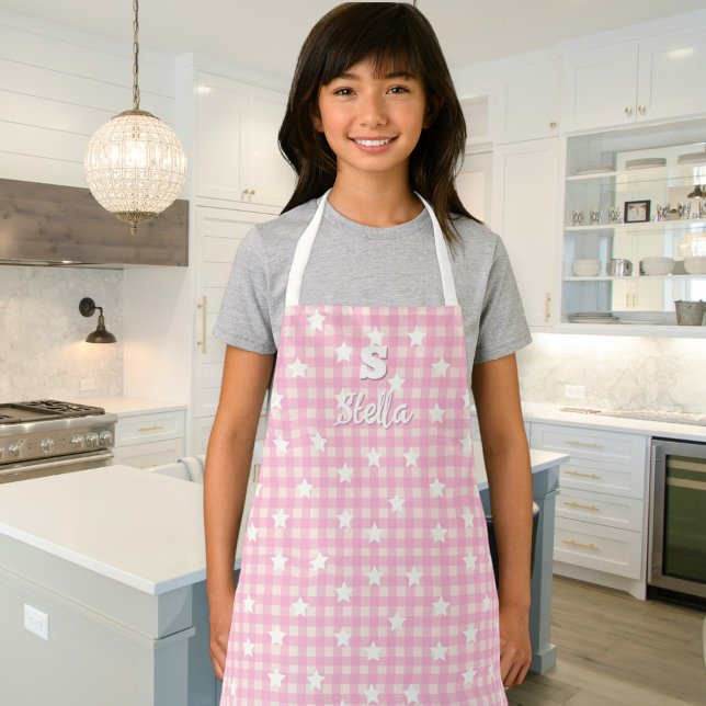 Delantal Lovely chef apron. Children's aprons with name (Subido por el creador)