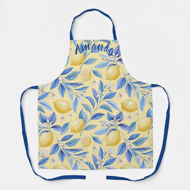 Delantal Lover Lemon Personalizado (Anverso)