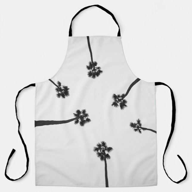 Delantal Low angle photography of six trees (Anverso)