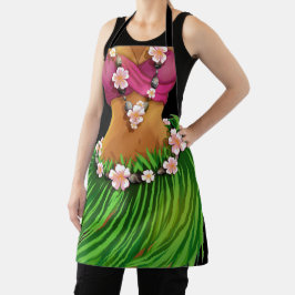 Delantal Luau o Kitchen Laughter Apron
