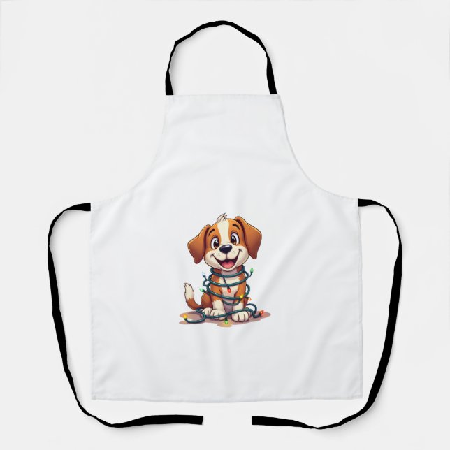 Delantal Luces de Beagle Alegre (Anverso)