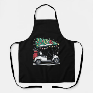 Delantal Luces de Navidad para Carrito de Golf Árbol de Nav