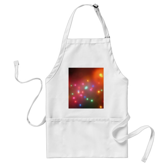 Delantal Luces nebulosas (Frente)