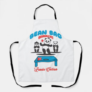 Delantal Luchadores de bolsas de frijoles - Panda