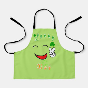 Delantal Lucky Pray Saint Dublin Day Patron Irish