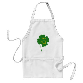 Delantal luckycloverbig, cocinero de YourLucky
