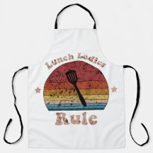 Lunch Lady Vintage Apron