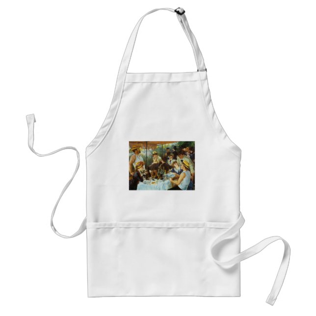 Delantal Luncheon del Fiesta de Boating por Pierre Renoir (Frente)