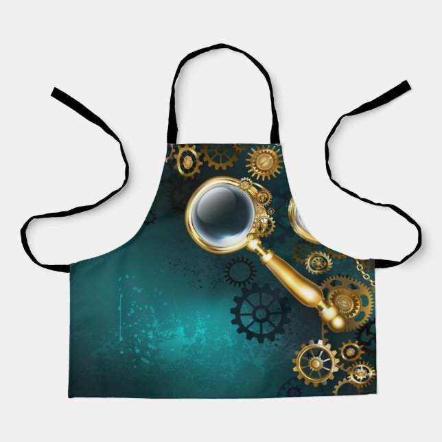 Delantal Lupa al estilo Steampunk (Anverso)