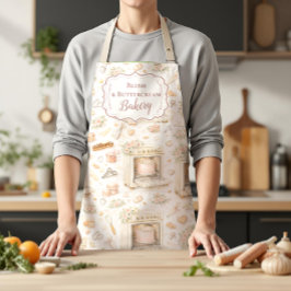 Delantal Luxury Vintage Patisserie Bakery Business