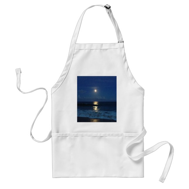 Delantal LUZ DE LA LUNA en la PLAYA (Frente)