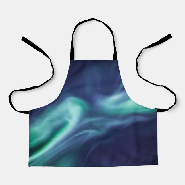 Delantal Luz del Norte Noruega (Anverso)