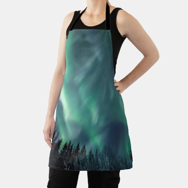 Delantal Luz del Norte Noruega (in situ)