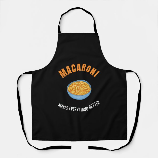 Delantal Macaroni lo hace todo mejor (Anverso)