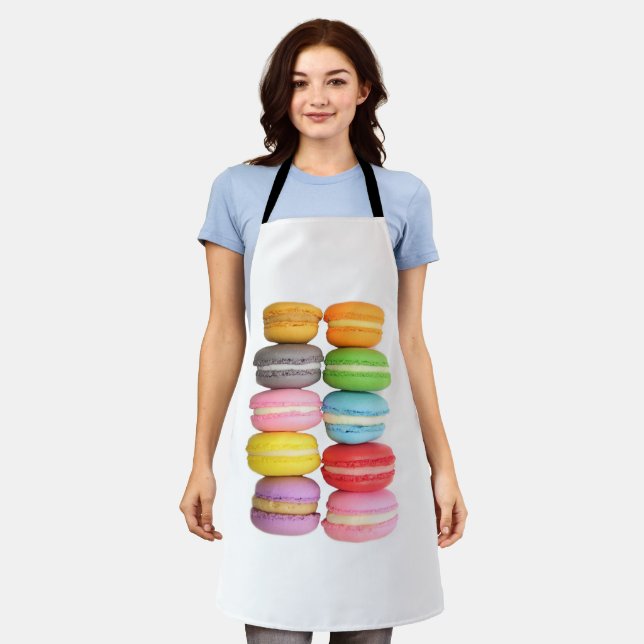 Delantal Macarons (Gastado)