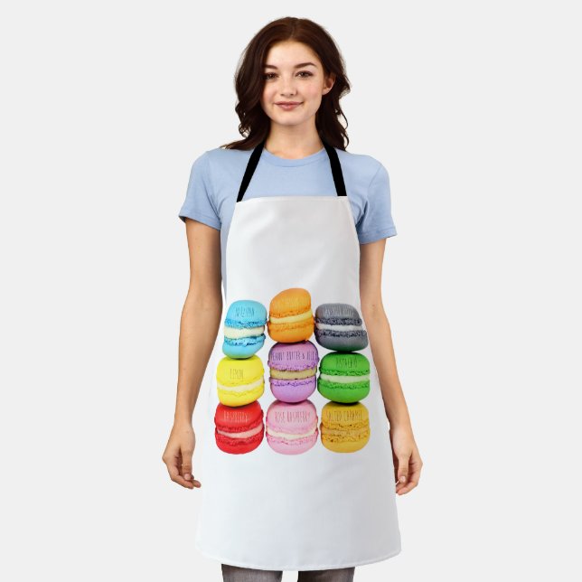 Delantal Macarons (Gastado)