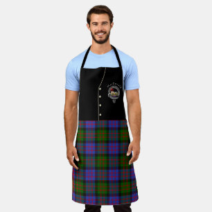 Delantal MacDonald Clan Badge & Tartan Kilt Apron