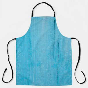 Delantal Madera de fondo azul