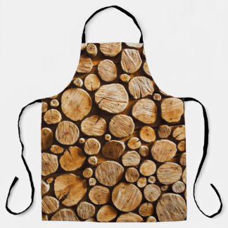 Delantal Madera Natural: Textura de registro de cierre