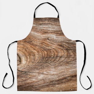 Delantal Madera sólida de textura de árbol