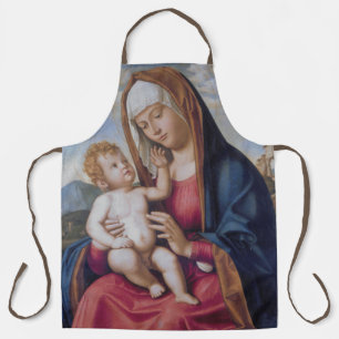 Delantal Madona y Niño