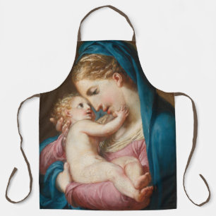 Delantal Madona y Niño
