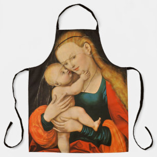 Delantal Madonna y el niño