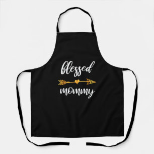 Delantal Madre bendita, madre de la camiseta, familia de mu