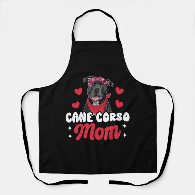 Delantal Madre de Cane Corso (Anverso)