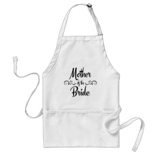 Delantal Madre de la novia - cena divertida del ensayo