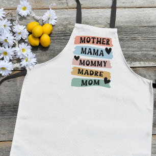 Delantal Madre Mama Mami Mommy Mom