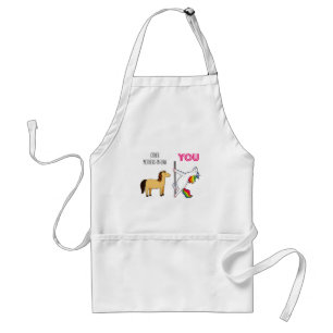 Delantal Madre suegra unicornio divertida cocina domingo bo