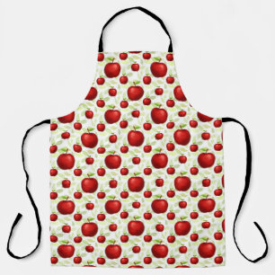Delantal Maestra Apple Tree Patterns Maestra de Arte Preesc