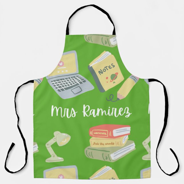 DELANTAL MAESTRA DE LA SRA. RAMIREZ (Anverso)