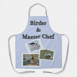Delantal Maestro Chef de Aves Fotos de Aves Estilo Álbum
