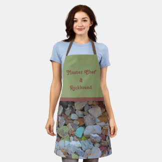 Delantal Maestro Chef y Colección de Rocas Rockhound Natura