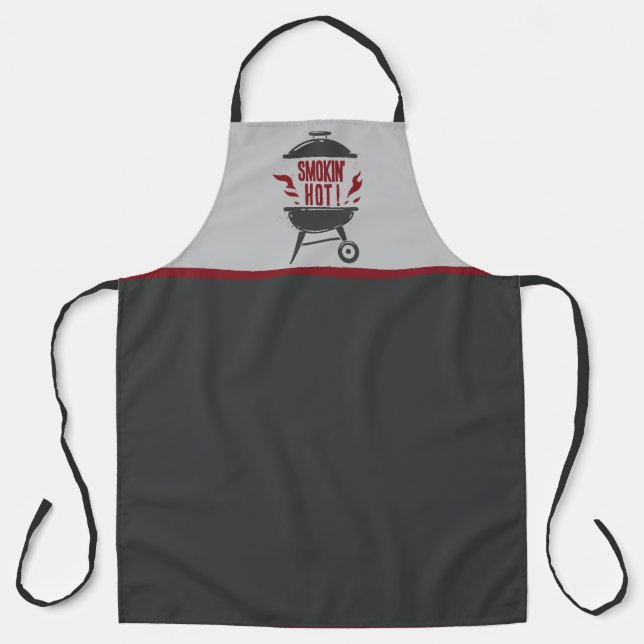 Delantal Maestro de BBQ Ardiente (Anverso)