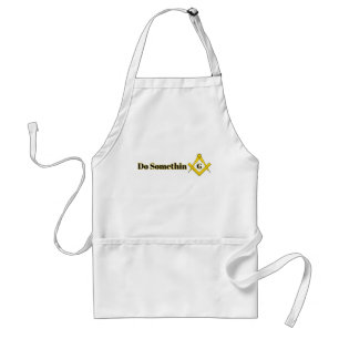 Delantal Maestro de la cocina: Apron de cocina masónica