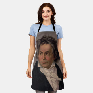 Delantal Maestro Ludwig Beethoven Compositor de Música Sinf