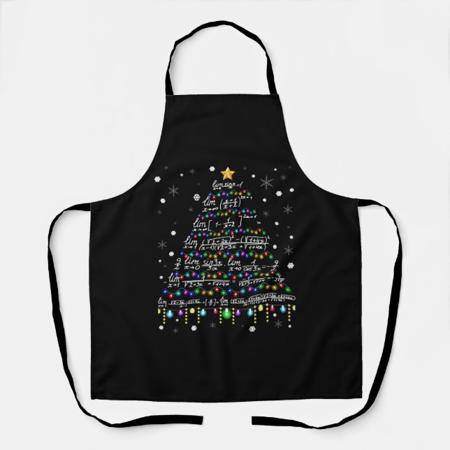 Delantal Maestros Navidades Math T Shirt (Anverso)