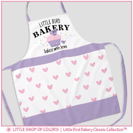 Delantal Magdalena Pink de Little Bird Bakery