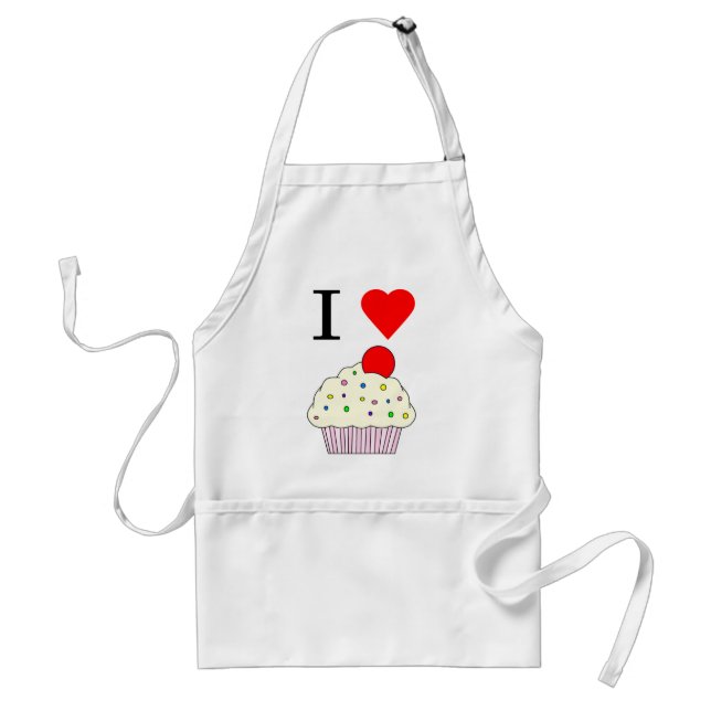 Delantal Magdalenas del corazón I (Frente)